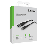 Belkin Boost Up Charge USB A to USB C Cable 10ft Black by Belkin