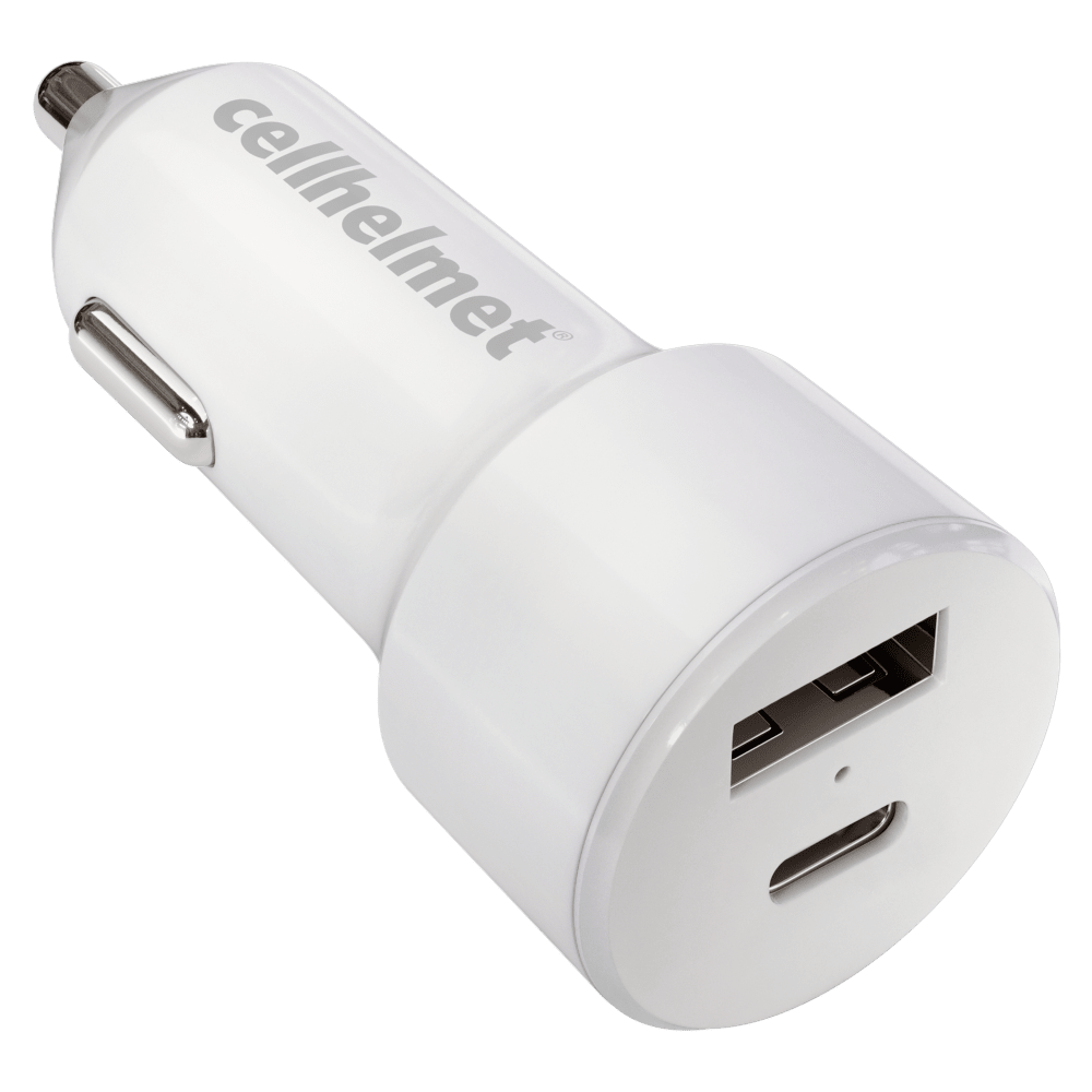 Cellhelmet 20W PD USB C and USB A Dual Port Car Charger by Cellhelmet