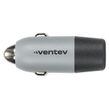 Ventev 12W USB-A Car Charger Gray by Ventev