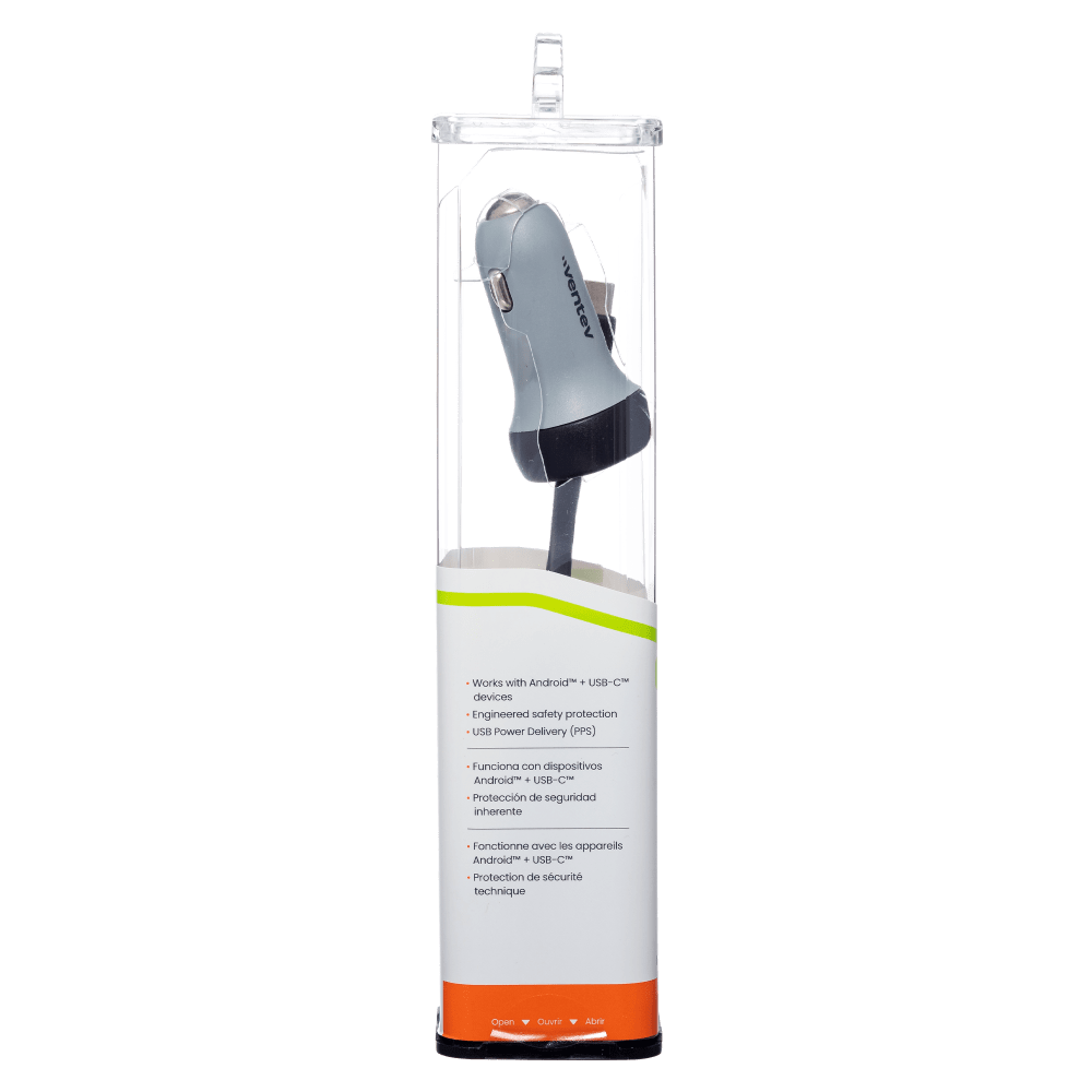 Ventev 30W USB C PPS Car Charger and USB C to USB C Cable by Ventev