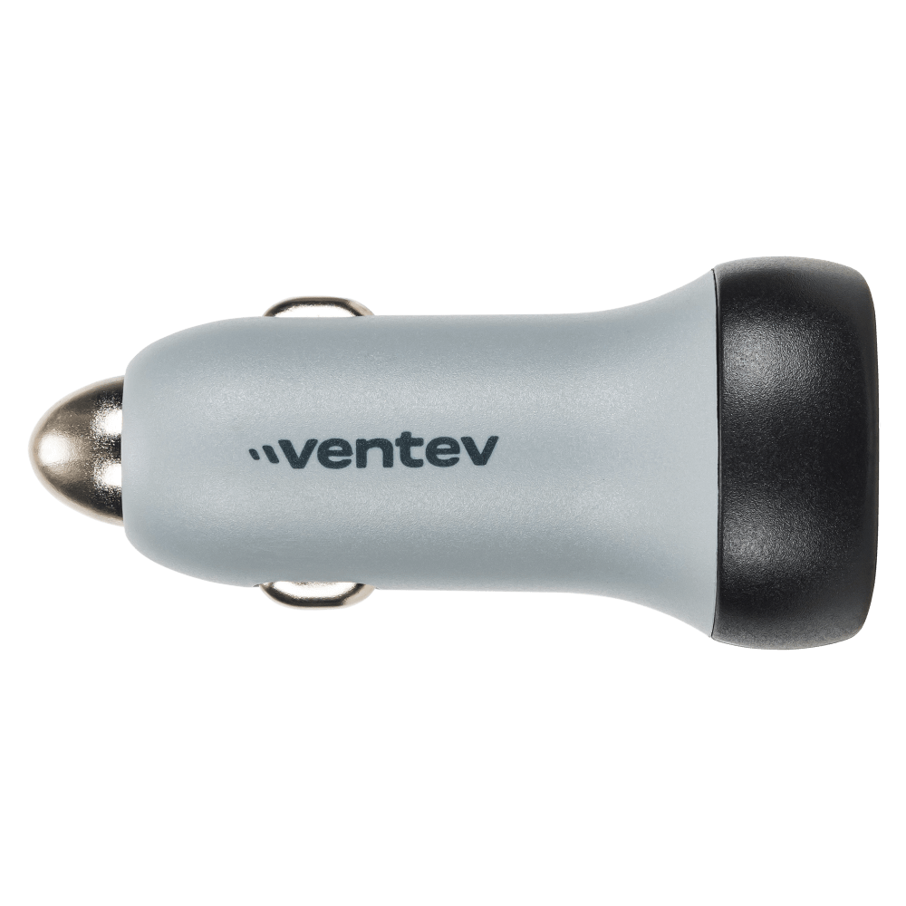 Ventev 30W USB C PPS Car Charger and USB C to Apple Lightning Cable Gray by Ventev