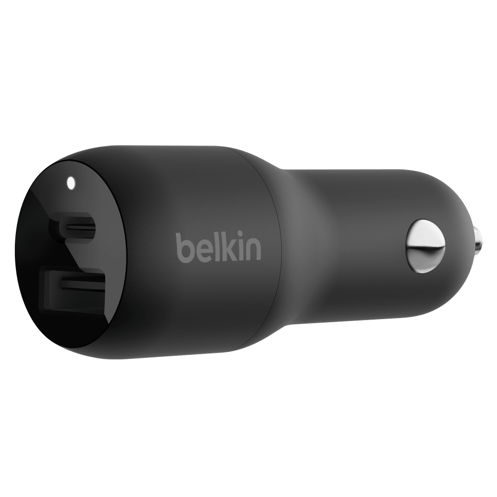 Belkin Boost Up Charge Dual Port USB A PD Car Charger 37W with PPS by Belkin