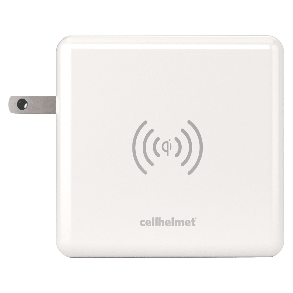 Cellhelmet Power Bank and Qi Wireless Charger 8,000 mAh by Cellhelmet