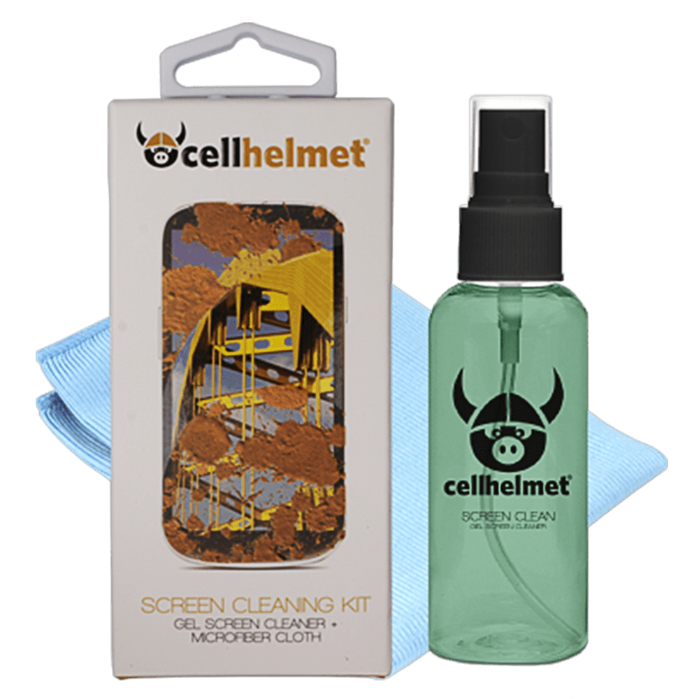 Cellhelmet Sweet Mint Screen Cleaning Kit Black by Cellhelmet