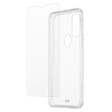 Case-Mate Protection Pack Tough Case and Glass Screen Protector for Motorola Moto G Pure by Case-Mate