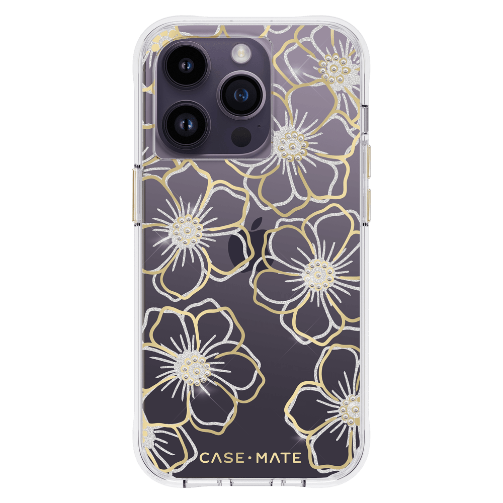 Case-Mate Floral Gems Case for Apple iPhone 14 Pro by Case-Mate