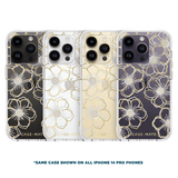 Case-Mate Floral Gems Case for Apple iPhone 14 Pro by Case-Mate