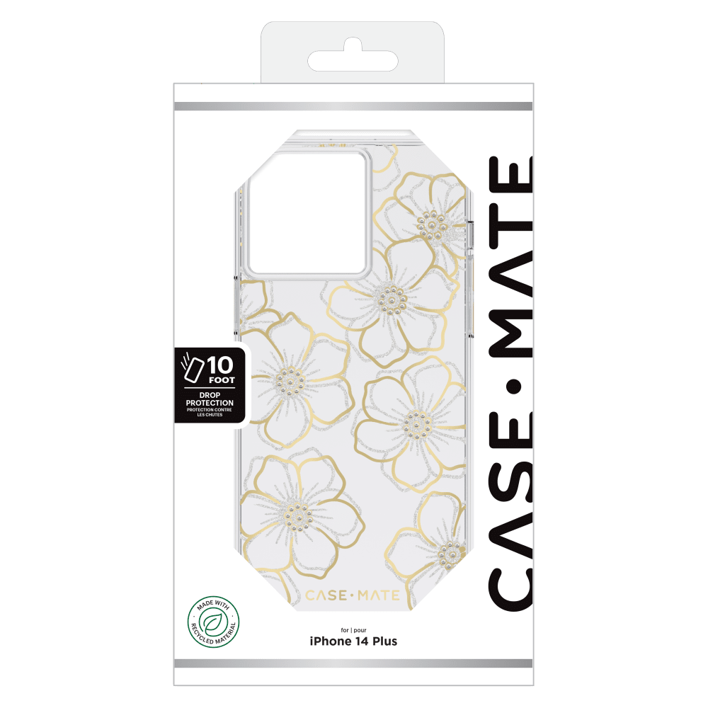 Case-Mate Floral Gems Case for Apple iPhone 14 Plus by Case-Mate