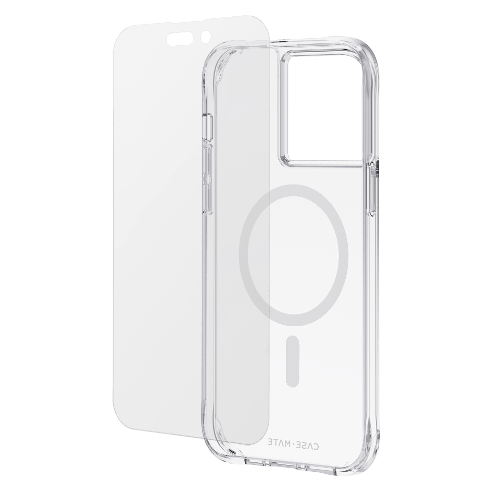 Case-Mate Protection Pack MagSafe Case and Glass Screen Protector for Apple iPhone 14 Pro Max by Case-Mate