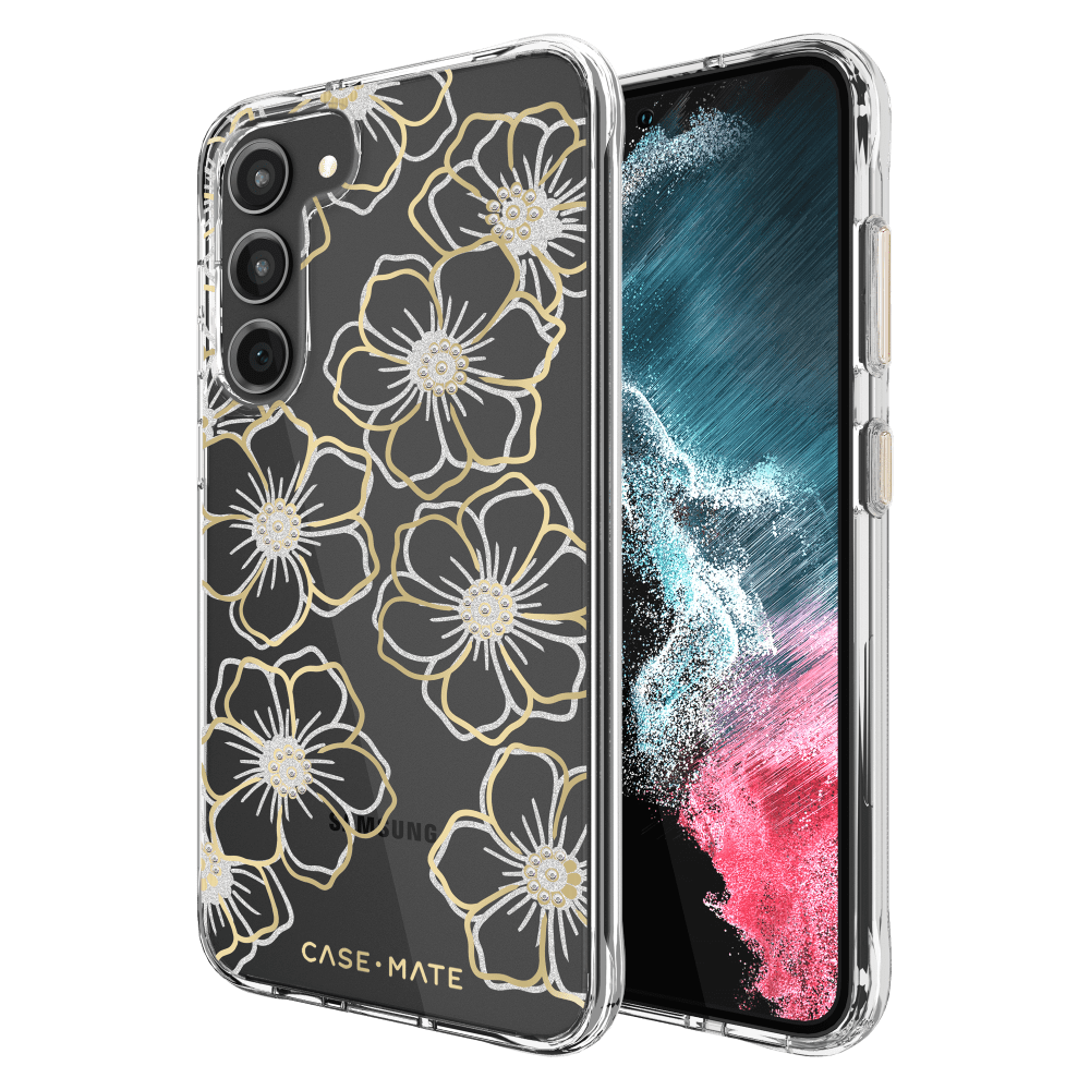 Case-Mate Floral Gems Case for Samsung Galaxy S23 by Case-Mate