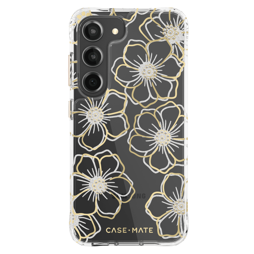 Case-Mate Floral Gems Case for Samsung Galaxy S23 by Case-Mate