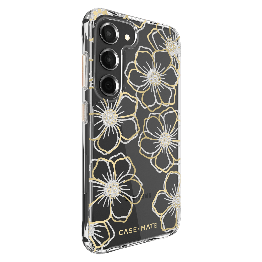 Case-Mate Floral Gems Case for Samsung Galaxy S23 by Case-Mate