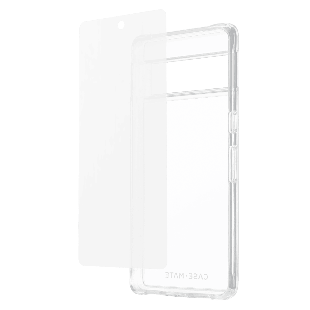 Case-Mate Protection Pack Tough Case and Glass Screen Protector for Google Pixel 7a by Case-Mate