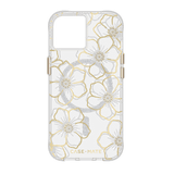 Case-Mate Floral Gems MagSafe Case for Apple iPhone 15 / iPhone 14 / iPhone 13 by Case-Mate