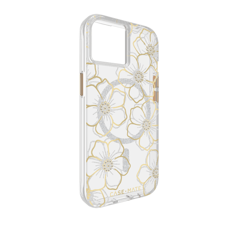 Case-Mate Floral Gems MagSafe Case for Apple iPhone 15 / iPhone 14 / iPhone 13 by Case-Mate