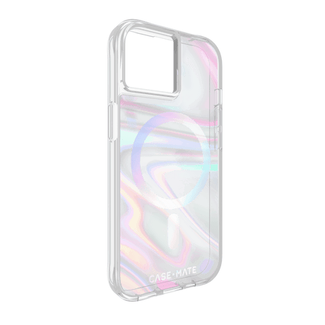 Case-Mate Soap Bubble MagSafe Case for Apple iPhone 15 / iPhone 14 / iPhone 13 by Case-Mate