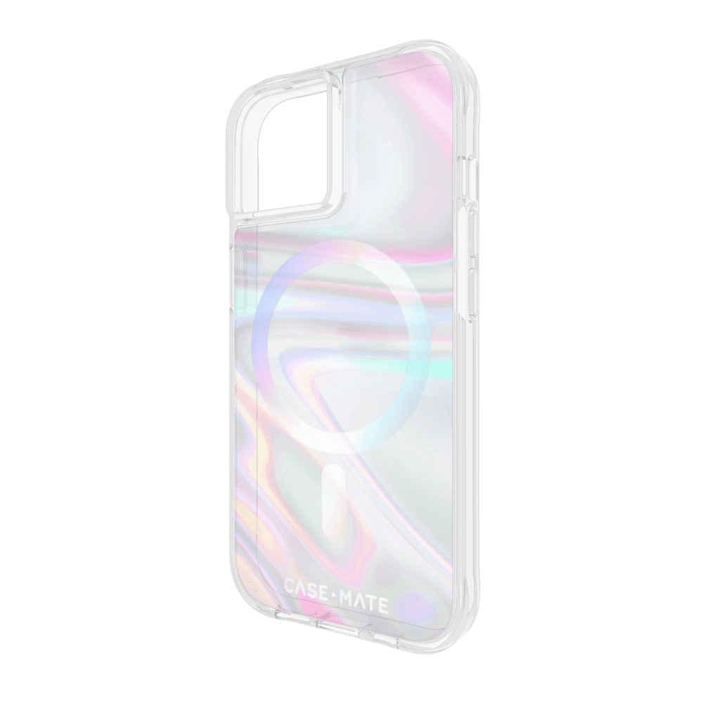 Case-Mate Soap Bubble MagSafe Case for Apple iPhone 15 / iPhone 14 / iPhone 13 by Case-Mate