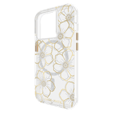 Case-Mate Floral Gems MagSafe Case for Apple iPhone 15 Pro by Case-Mate