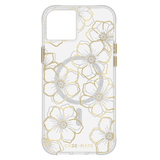 Case-Mate Floral Gems MagSafe Case for Apple iPhone 15 Plus by Case-Mate