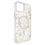 Case-Mate Floral Gems MagSafe Case for Apple iPhone 15 Plus by Case-Mate