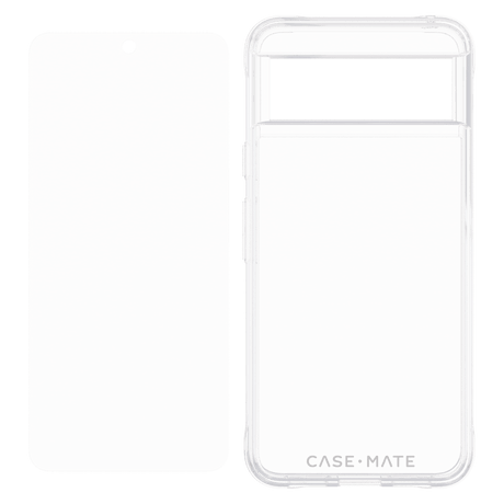 Case-Mate Protection Pack Tough Case and Glass Screen Protector for Google Pixel 8 by Case-Mate