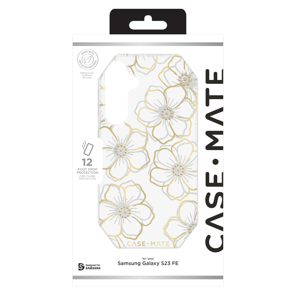 Case-Mate Floral Gems Case for Samsung Galaxy S23 FE by Case-Mate