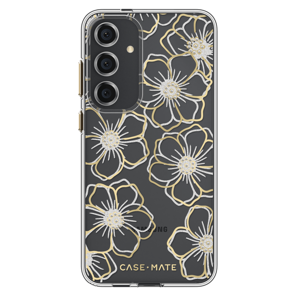 Case-Mate Floral Gems Case for Samsung Galaxy S24 Plus by Case-Mate