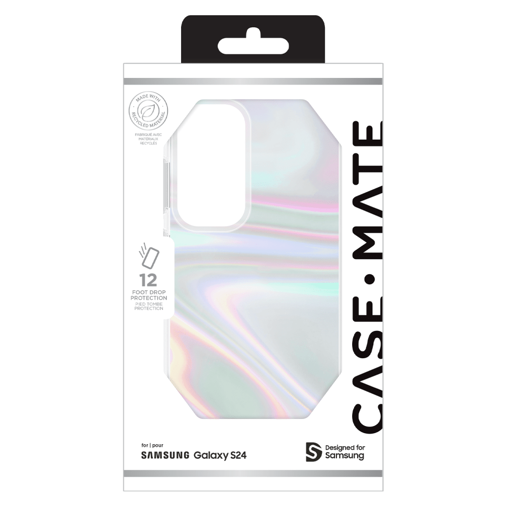 Case-Mate Soap Bubble Case for Samsung Galaxy S24 by Case-Mate