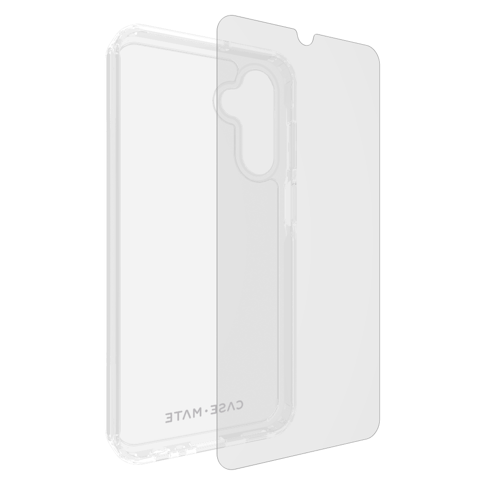 Case-Mate Protection Pack Tough Case and Glass Screen Protector for Samsung Galaxy A15 5G by Case-Mate