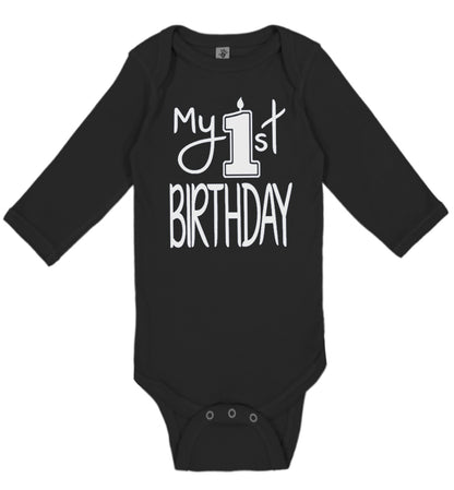 My 1st Birthday Onesies & Bodysuits Long-Sleeve