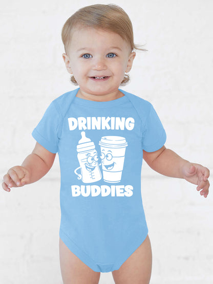 New Drinking Buddies Coffee Onesies & Bodysuits