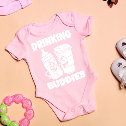 New Drinking Buddies Coffee Onesies & Bodysuits