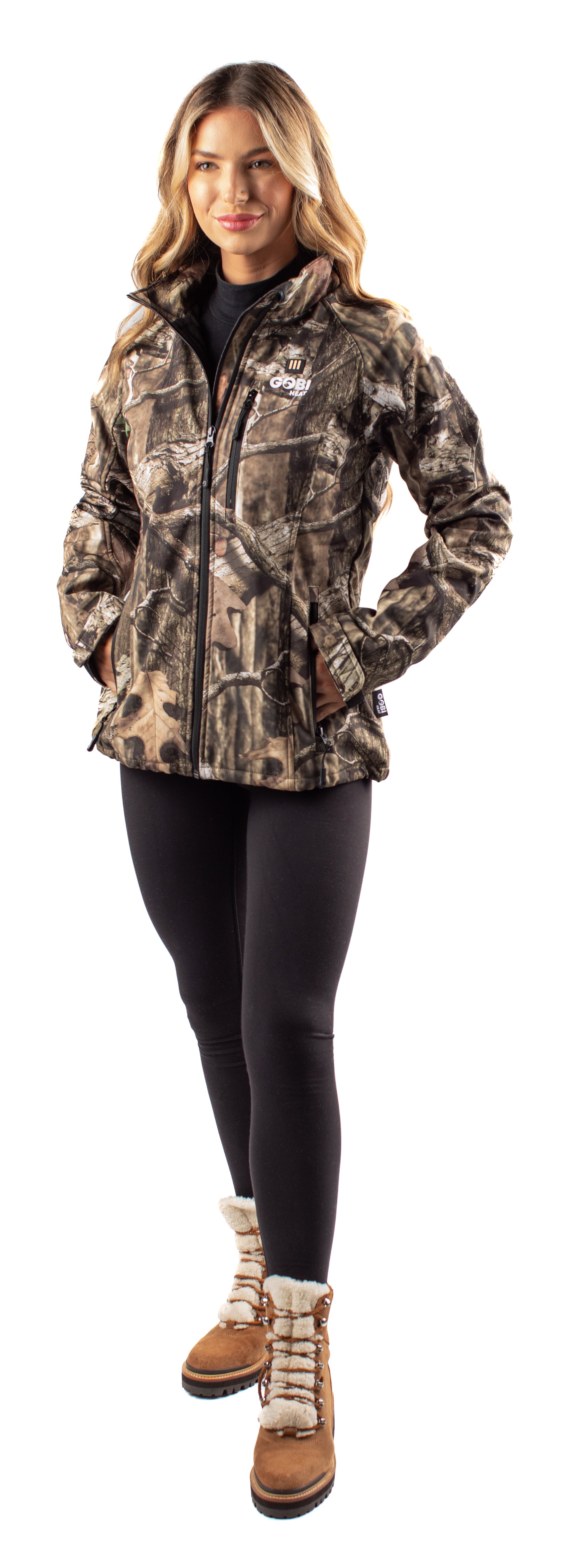 Women's heated outlet hunting jacket