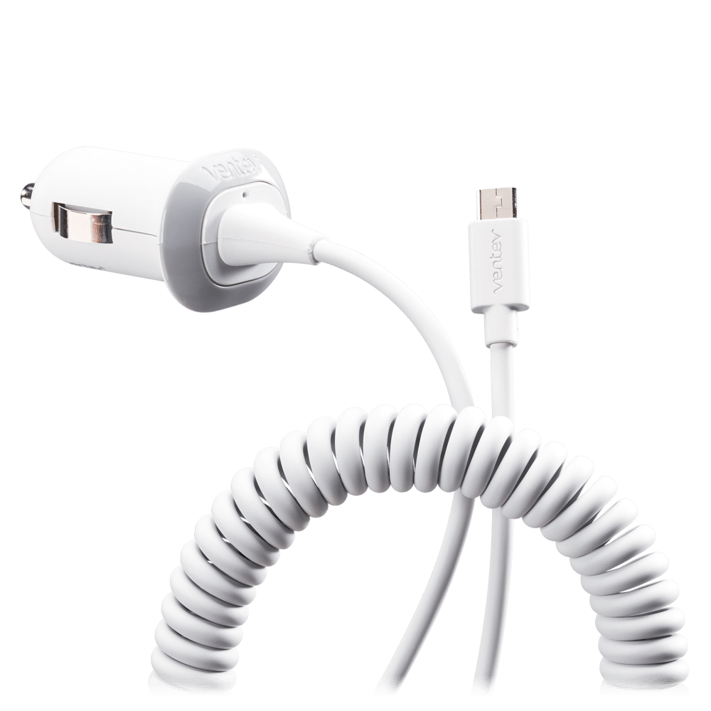 Ventev 10W dash 121c Car Charger for Micro USB Devices by Ventev