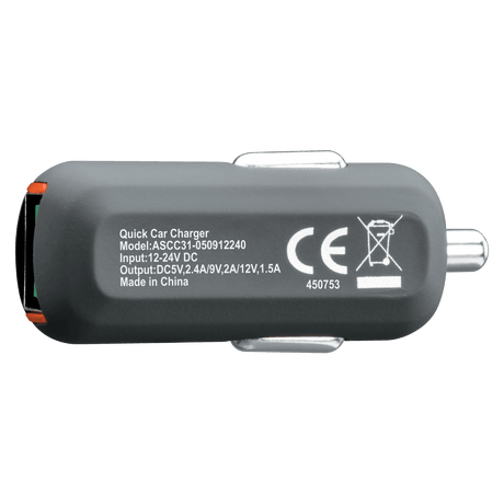 Ventev QC3.0 24W dashport rq1300 mini USB A Car Charger by Ventev