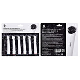 Pursonic Charcoal Infused Bristles Electric Toothbrush Replacement Brush Heads by Pursonic