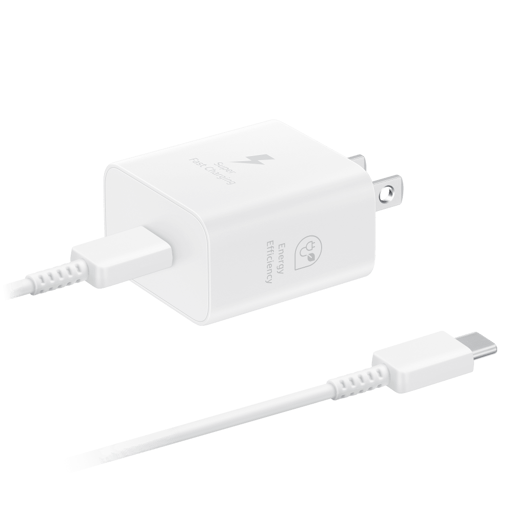 Samsung 25W USB C Wall Charger and Cable by Samsung