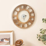 16 / 20 Inch Silent Wall Clock with Classic Frame and Classic Roman Number-16 Inch