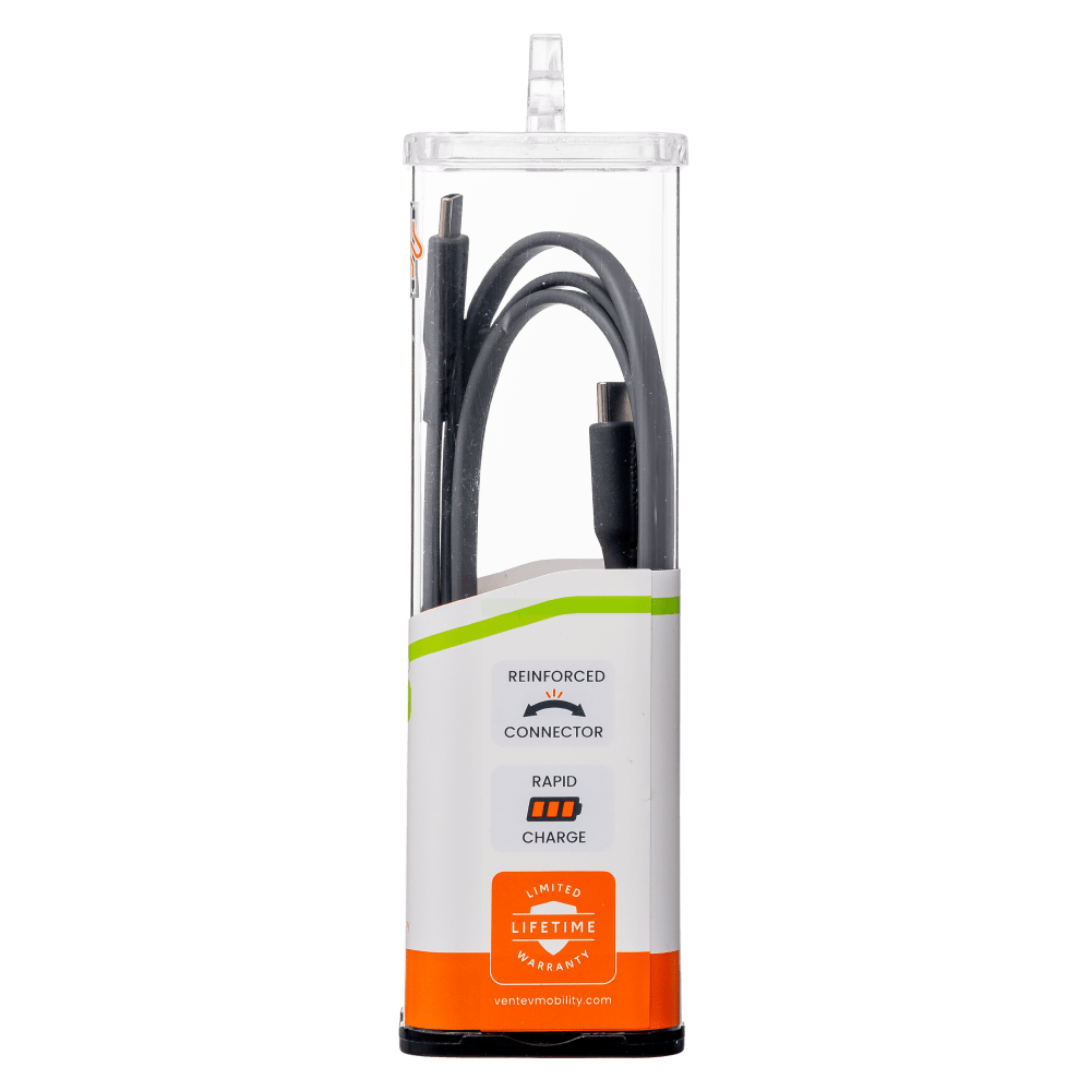 Ventev Chargesync Flat USB C to USB C Cable 3.3ft by Ventev