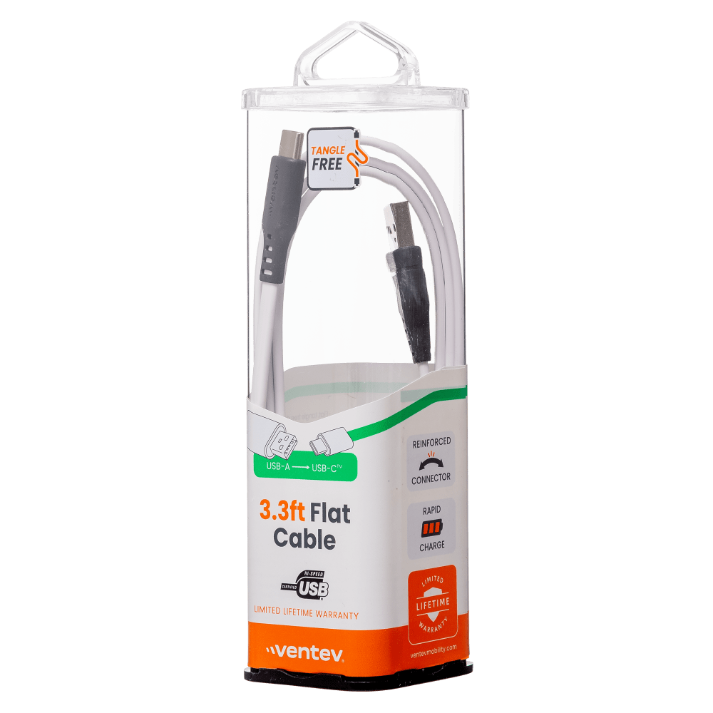 Ventev chargesync USB A to USB C Cable 3.3ft by Ventev