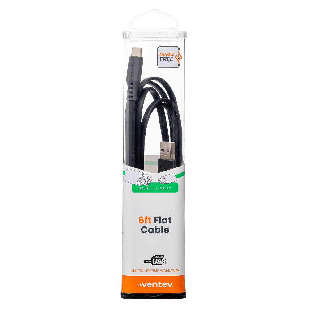 Ventev chargesync USB A to USB C Cable 6ft by Ventev