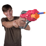 JoyBox Blazing Fun Foam Dart Blasters for Kids & Adults – Ultimate Outdoor Soft Bullet Toy Gun with Rotating Barrel for Epic Battles! by Contixo