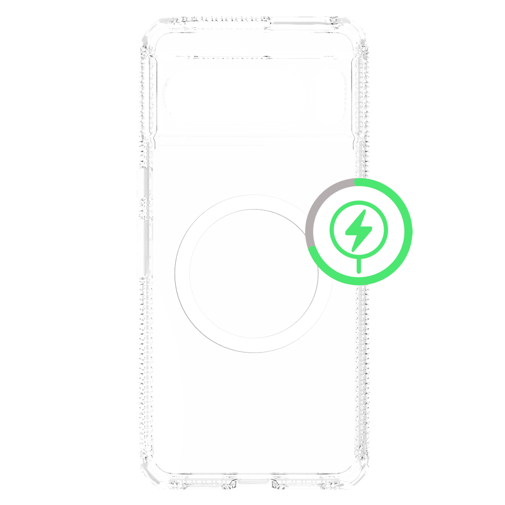 ITSkins Hybrid_R Clear MagSafe Case for Google Pixel 8 Pro by ITSkins