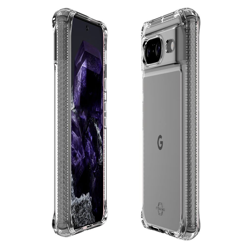 ITSkins Hybrid_R Clear Case for Google Pixel 8 by ITSkins