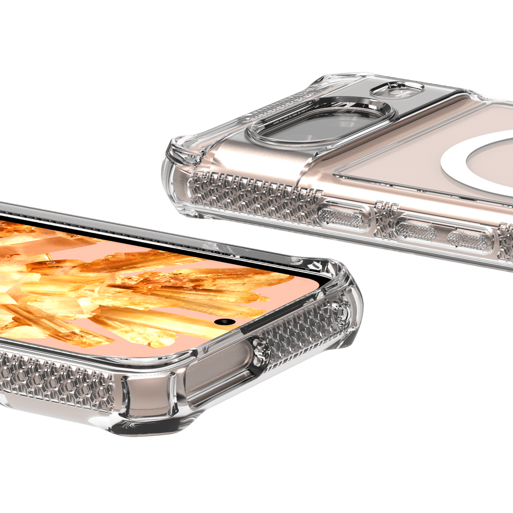 ITSkins Hybrid_R Clear MagSafe Case for Google Pixel 8 by ITSkins