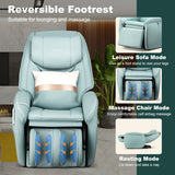 Soothe 26 - Full Body Zero Gravity Massage Chair with Pillow-Green