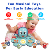 Contixo Baby Piano Toy - Octopus Musical Toy with 6 Keyboards, Ages 6-24 Months, Blue by Contixo