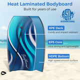 33/37/41 Inches Lightweight Body Board Boogie Board with EPS Core XPE Deck HDPE Bottom-M