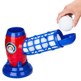 Contixo Kid's Toy T-Ball Set with 5 Balls and Collapsible Bat by Contixo