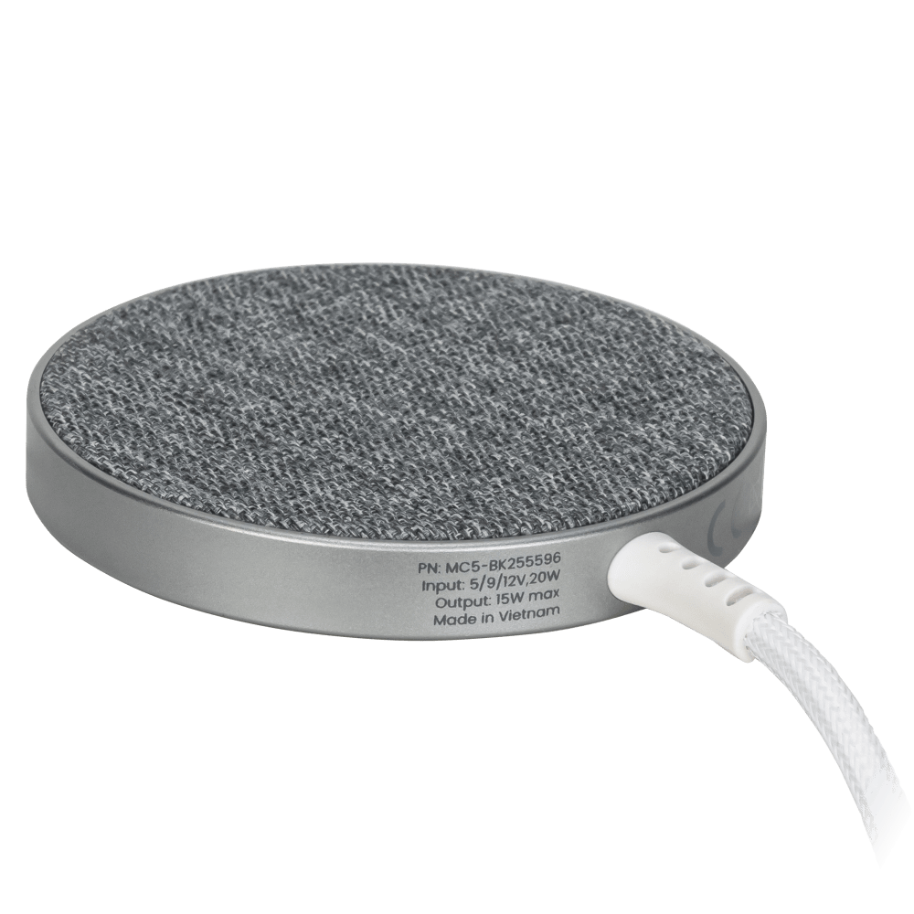 Ventev Ventev - 10ft Alloy 15W Wireless Magnetic Charger - Silver Silver by Ventev